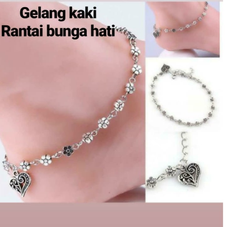 NunuLisaTan - Jakarta Termurah Fashion Korea Perhiasan Aksesoris Gelang Kaki Wanita Import