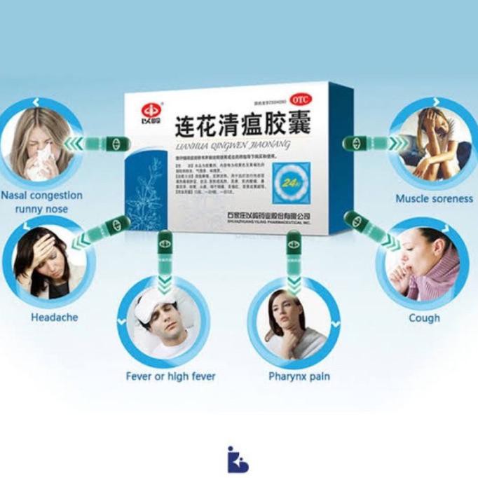 New Arrival - Lianghua Qingwen Jiaonang Obat Herbal Isi 24 Ori 100%