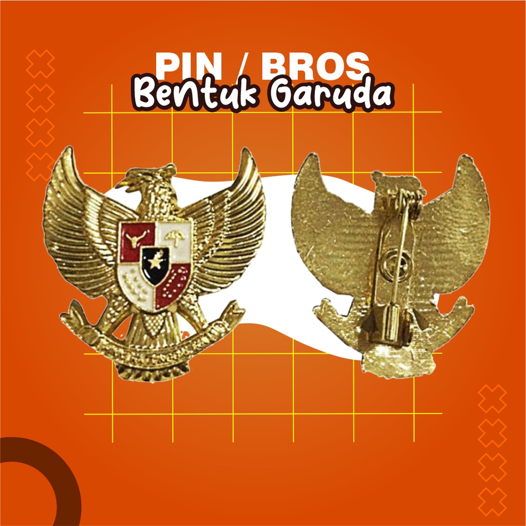 Pin atau Bros Model Garuda