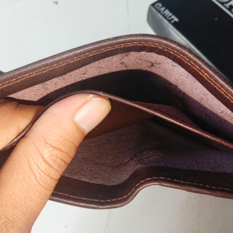Dompet Lipat 100% Full Kulit Asli Luar Dalam Full up Premium