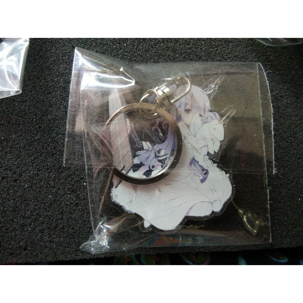 Keychain Unicorn Azur Lane Akrilik Anime