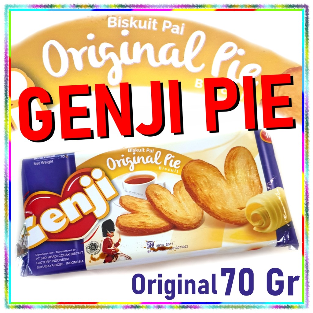 

genji pie ORIGINAL GENJIE PIE 70 gram