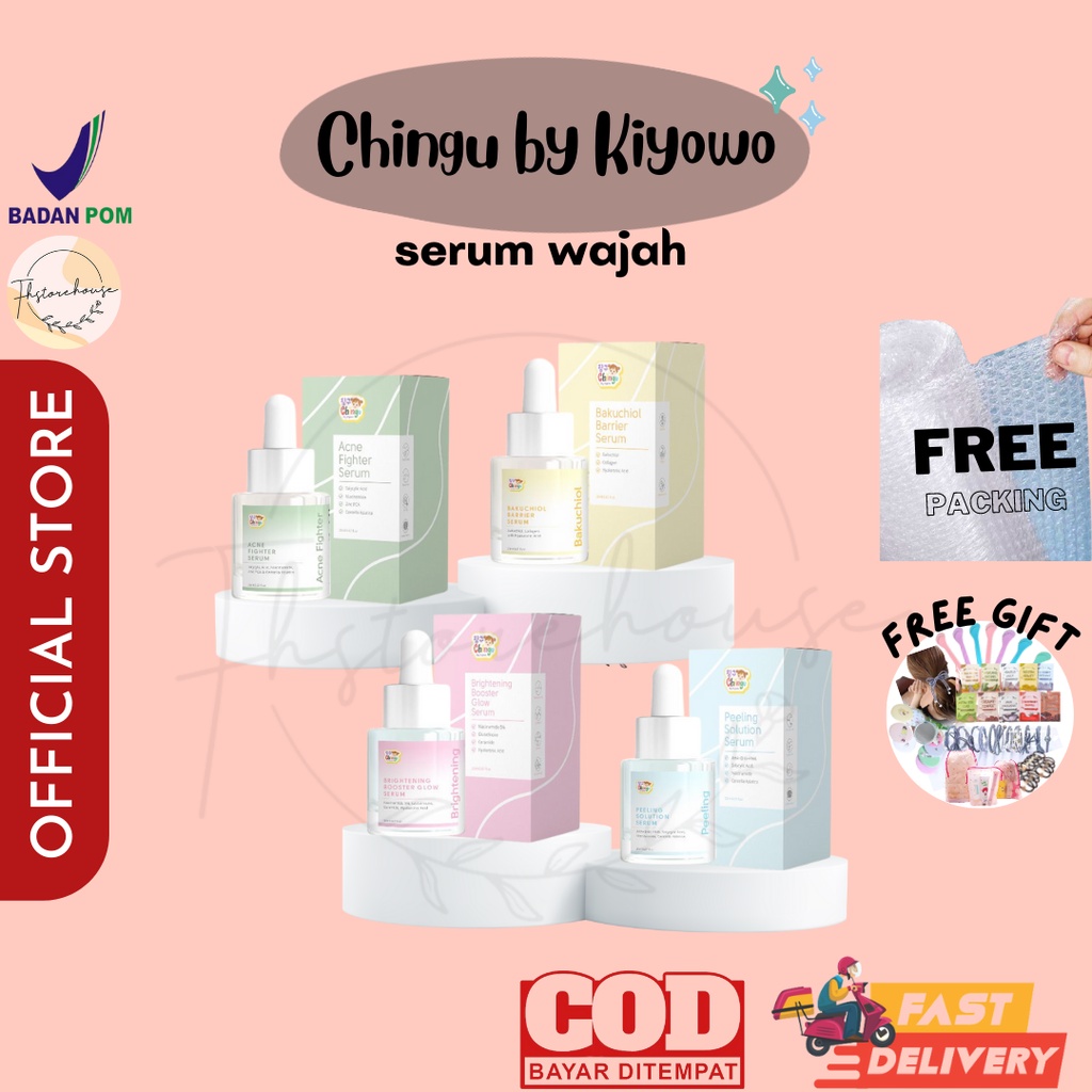 [BUY 1 GET 1 GIFT] SERUM WAJAH CHINGU YEPPU-YEPPU BY KIYOWO BPOM FACIAL SERUM KIYOWO SERUM CHINGU serum chingu serum kiyowo serum yeppu by kiyowo