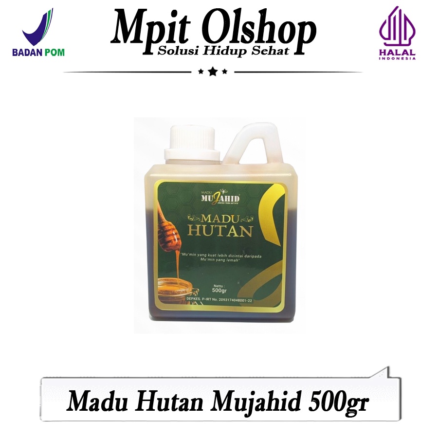 

MADU HUTAN SUPER 500 Gram MUJAHID | Manis Hutan Manis Mujahid 500gr