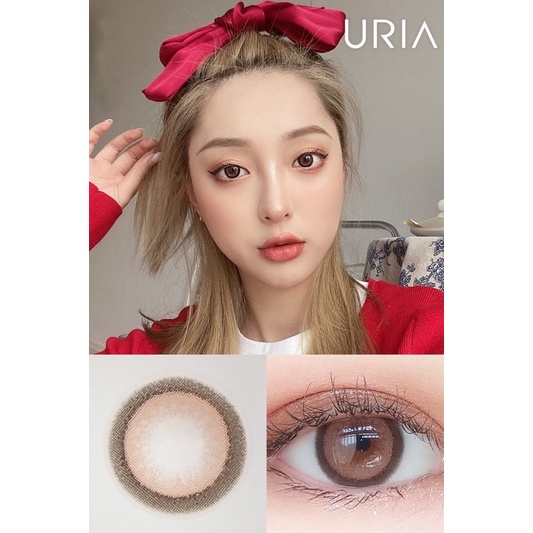 softlens korea nanaview cocoa brown rose brown &amp; laura brown pusbel original