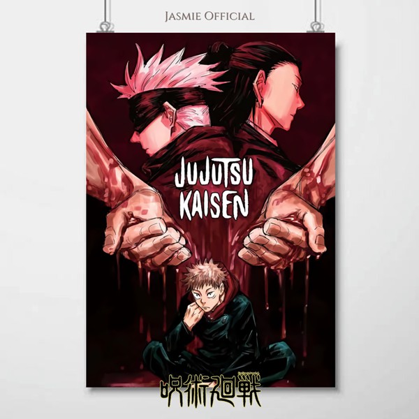 

POSTER ANIME JUJUTSU KAISEN A4 (BISA CUSTOM) UKURAN A4