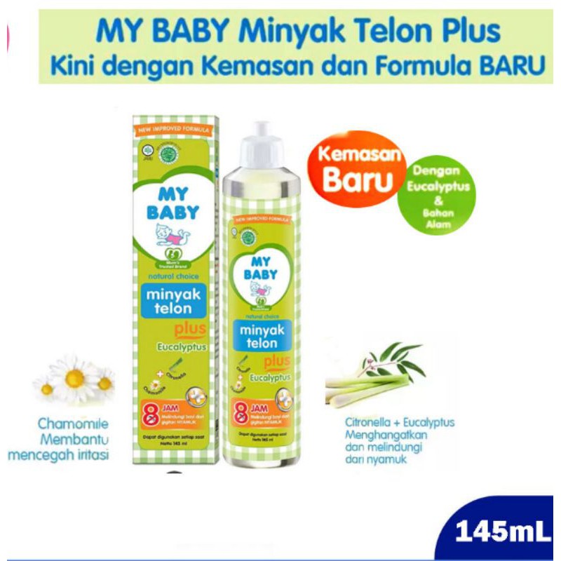 MyBaby Minyak Telon Plus 90,145 ml