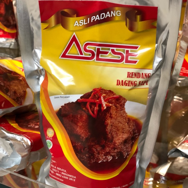 

Rendang Daging 250gr - Asese