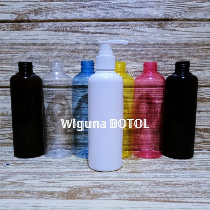 Botol Pump 250ml / Botol 250ml Pump Lotion Putih / Botol Handshop 250ml