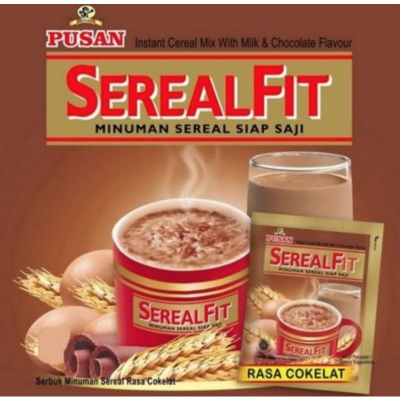 Sereal FIT Sarapan Sereal FIT Pusan isi 20 Sachet Praktis Sereal