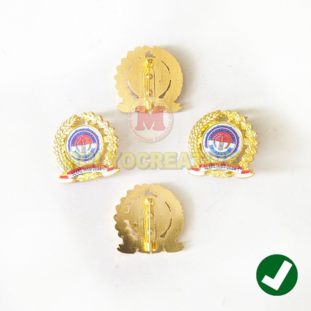 Pin Logo PPDI Sekretaris Desa Lencana Sekdes Perangkat Desa Murah