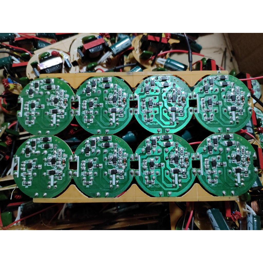 PCB Mesin Lampu LHE Spiral 23 watt Model Ulir 23w