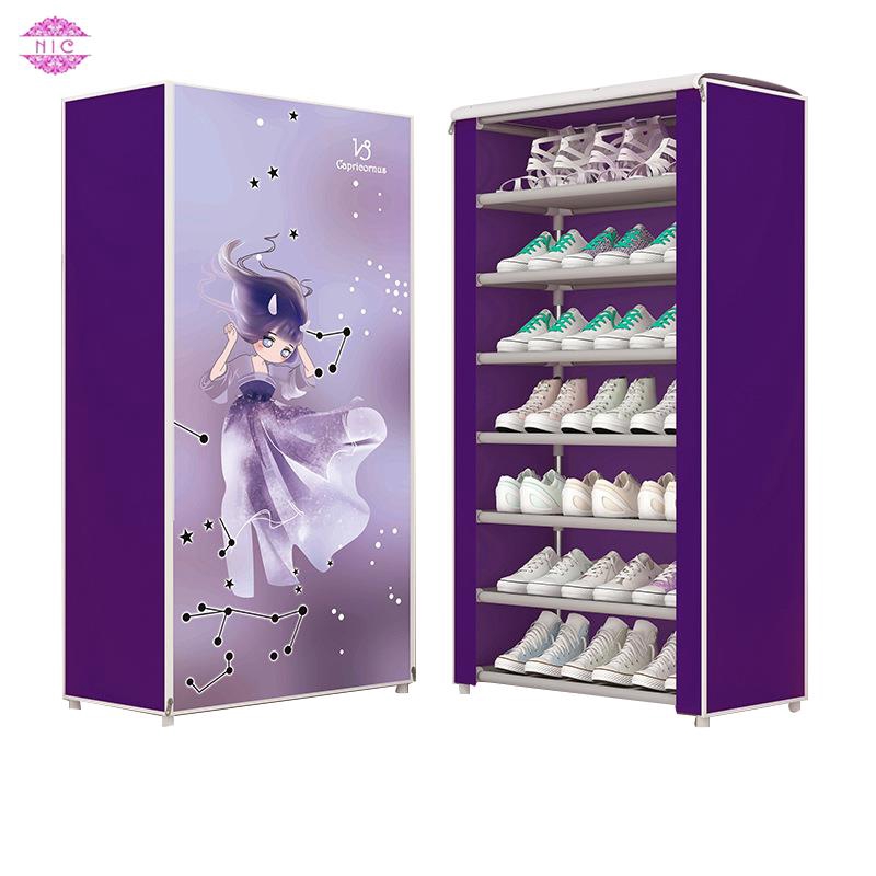 Cod Shoe Shelf Shoe Rack Shoe Cabinet Closet Storage Diy Assemble 8 Layer Practical Creative Shopee Indonesia