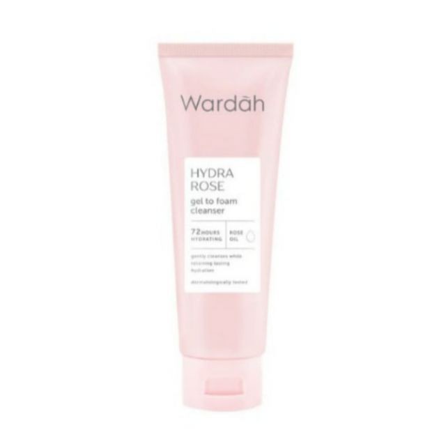 Wardah Hydra Rose Gel to Foam Cleanser