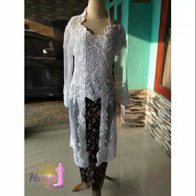 kebaya akad sunda full payet