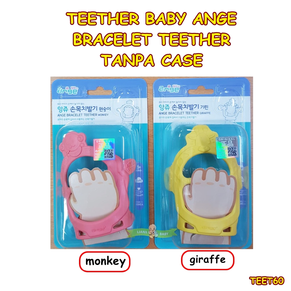 TEET60 TEETHER BABY ANGE BRACELET TEETHER 3M+ TANPA CASE