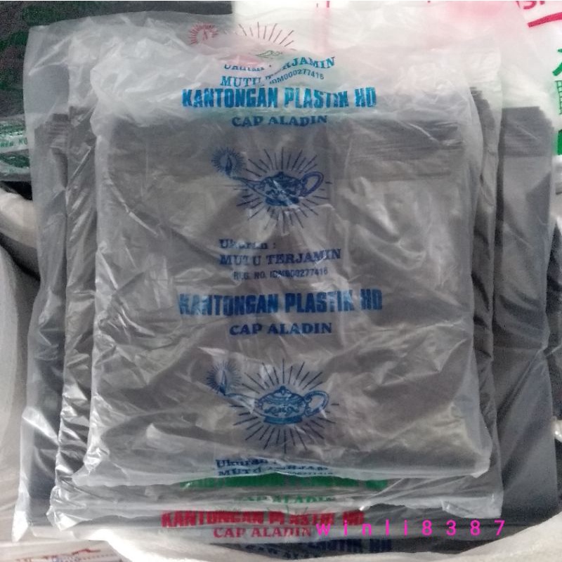 asoy aladin hitam berbagai ukuran