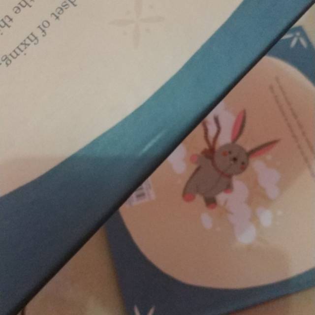 Kina and her fluffy bunny