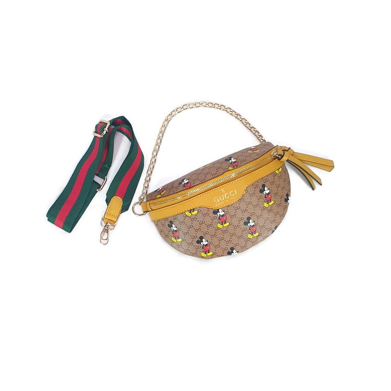 Waistbag Wanita Branded Gucci Cewek Cewe Perempuan KerenTerbaru