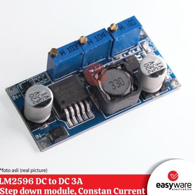 LM2596S LM2596 Constant Current LED Driver Lithium-ion Battery Power easywa53 Diminati Banget