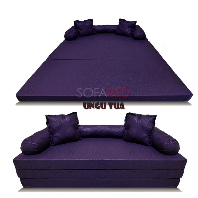 Limited edition sofa bed kursi sofa lipat multifungsi kasur sofa busa lipat motif karakter size 200x