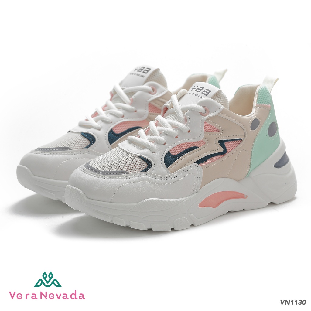 Vera Nevada Elena Sepatu Sneakers Wanita Sport Shoes VN1130-W BROWN