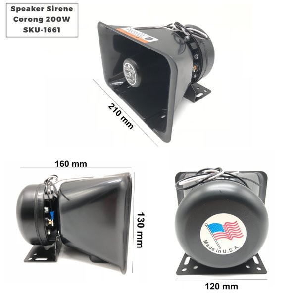 Speaker Sirine Corong 200 WATT