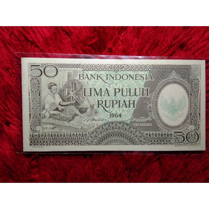 Uang Kuno 50 RUPIAH 1964