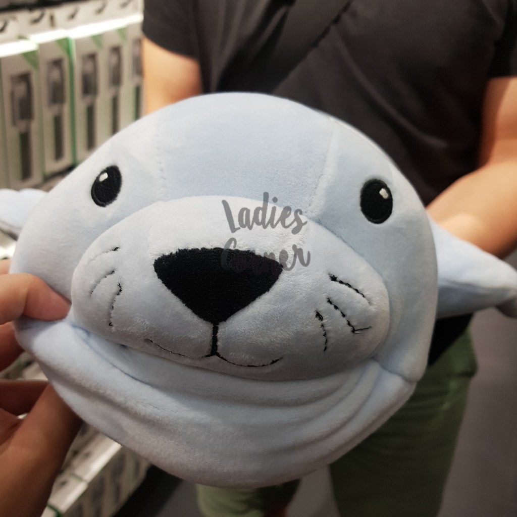Seal Doll Double Face Boneka Besar Anjing Laut Dua Muka Lembut
