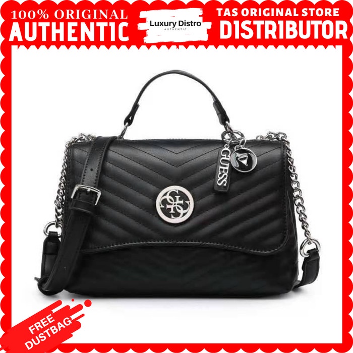 Tas Selempang Tas Guess Wanita Original Terbaru - Black selempang berkualitas original ransel kekini