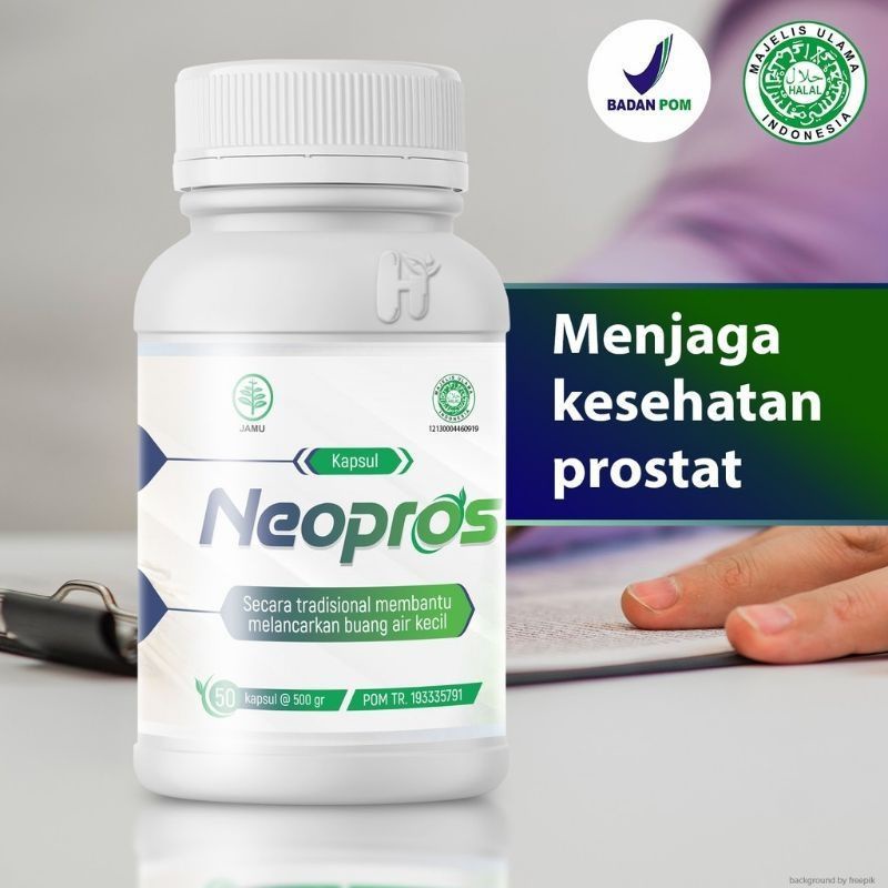 Neopros Tuntaskan Masalah Kanker Prostat & Neopros Obat Melancarkan Buang Air Kecil Herbal