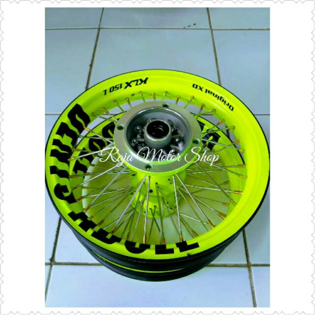 Velg Sprint Xd costum SuperMoto set Honda KLX 150L D-Tracker ring 17 x 250/300 original xd