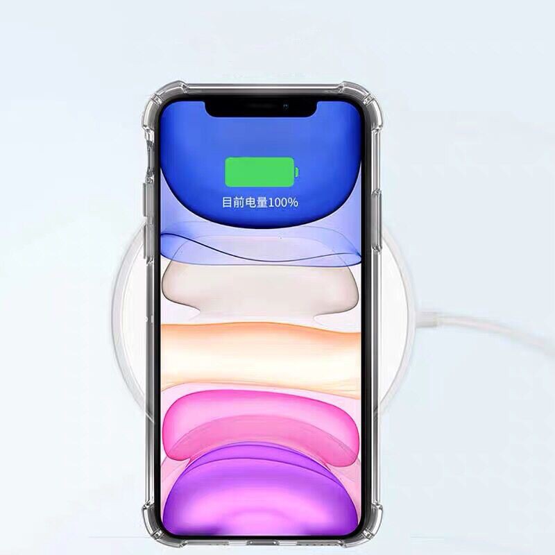 Light Series untuk iPhone 11 Pro Max XS XR XS MAX Casing Case Belakang Bahan TPU Transparant