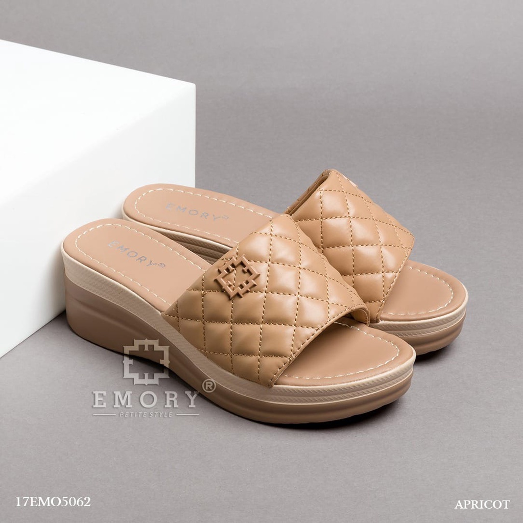 SANDAL WEDGES WANITA EMORYSTYLE Shanya17EMO 5062 MARBELAYUK