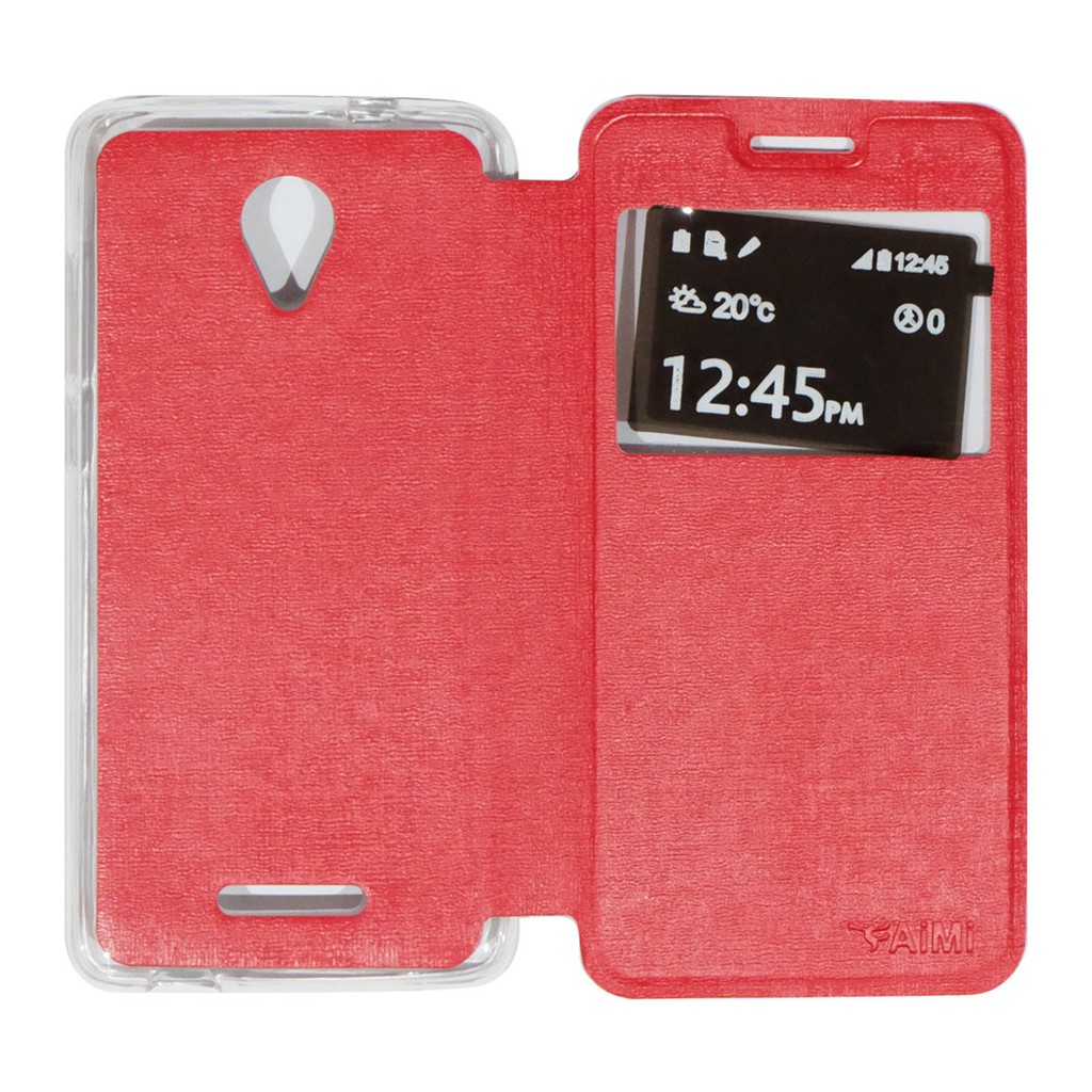 WARNA ACAK Casing Sarung ANDROMAX F20 / ANDROMAX L / ANDROMAX R2 Leather Case Flip Cover Dompet