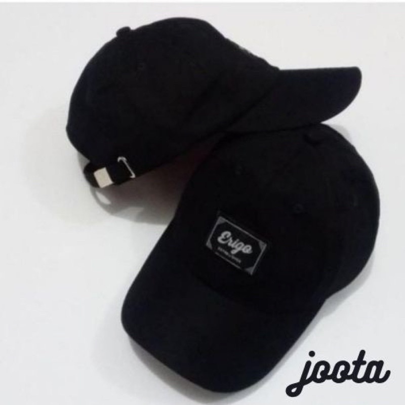 Topi Erigo Terbaru 2021 TOPI PRIA DISTRO BASEBALL IMPORT erigo HITAM ORIGINAL