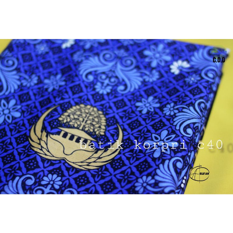 KAIN BATIK KORPRI TERBARU 2022 METERAN