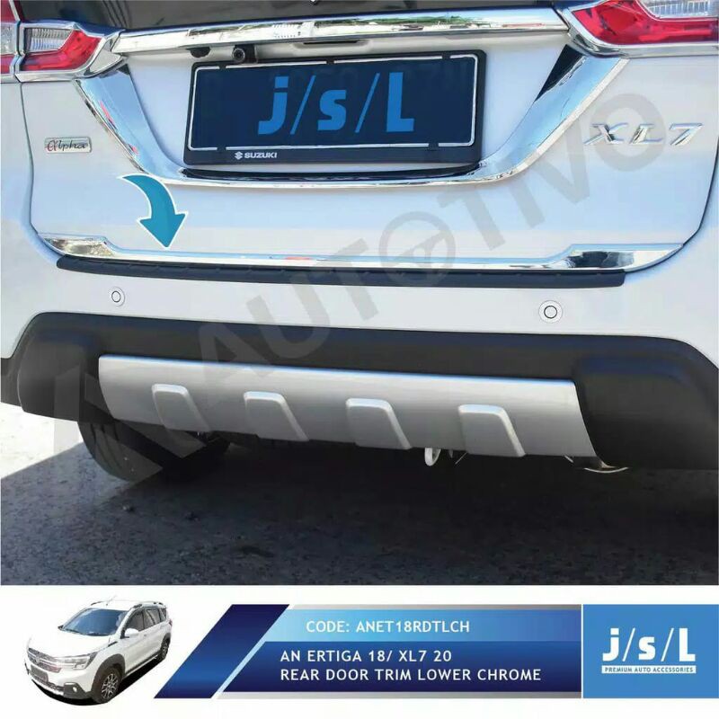 List Pintu Belakang XL7 Lower Chrome JSL