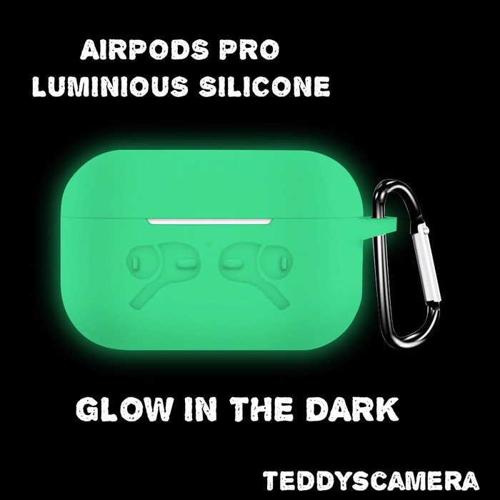AIRPODS PRO SILICONE CASE GLOW IN THE DARK LUMINIOUS POUCH FOR AIRPODS