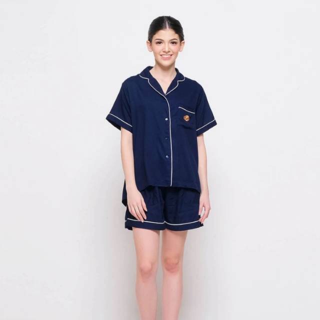 HELLO LILO - NAVY LILO PYJAMAS (SHORT)