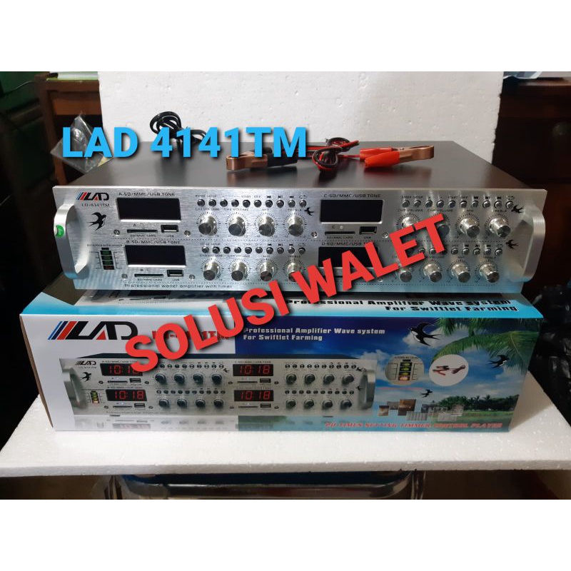 Ampli Walet LAD 4141 TM amplifier walet 4 player 8 channel