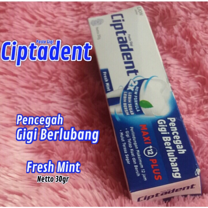 Pasta gigi ciptadent 30gr | odol ciptadent 30gr