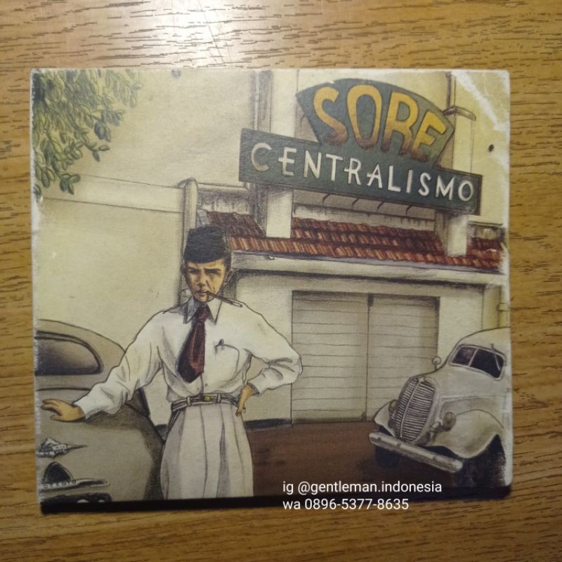 🇲🇨 (SISA SATU) Jual SORE - CENTRALISMO (CD/ Album)