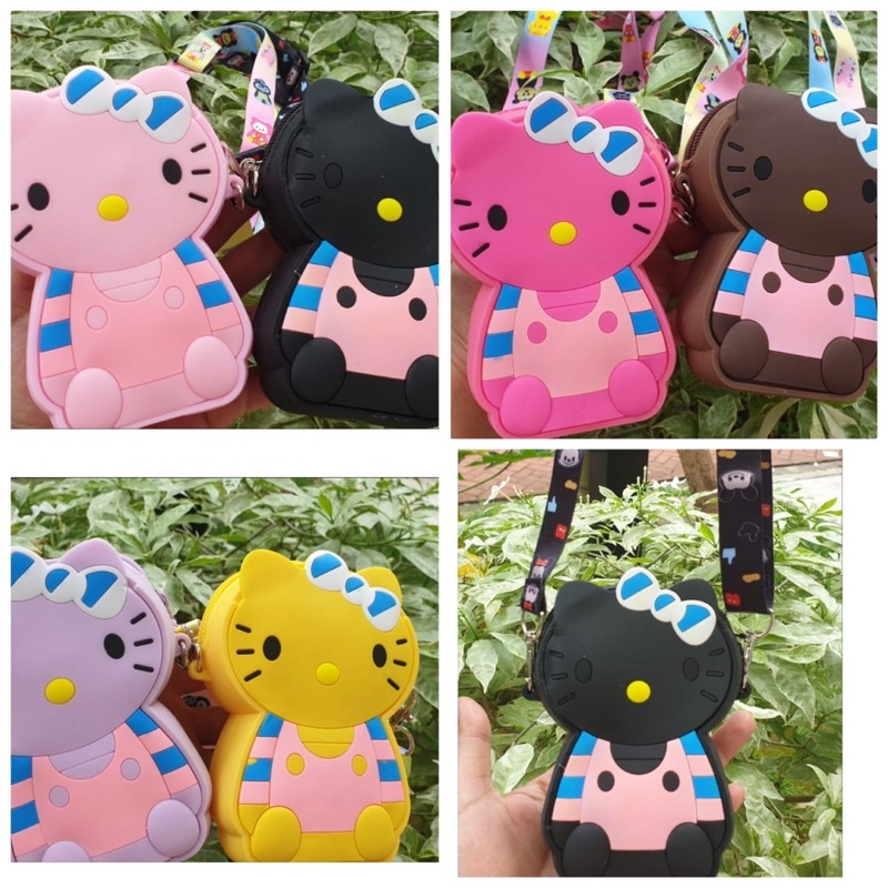 [ ECER ] TAS SLEMPANG JELLY SILICON KARAKTER