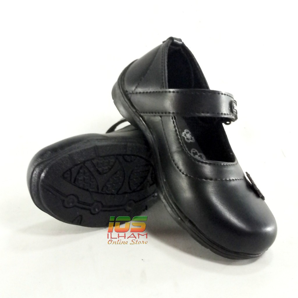 Celena CC01 Sepatu Pantofel Anak Size 26-35 Hitam