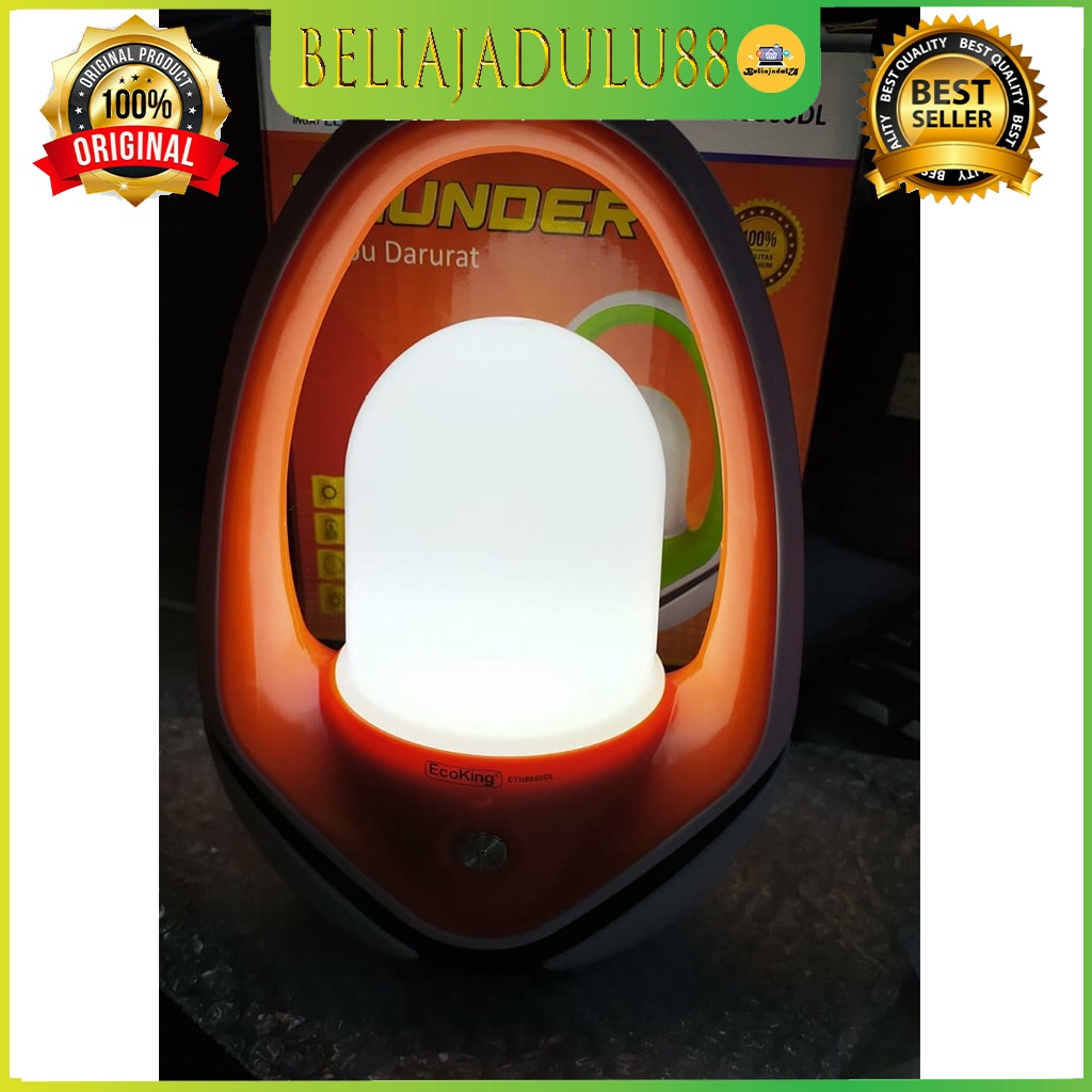 Beliajadulu88 lampu emergency lampu darurat 8watt ecoking thunder ETH8860DL