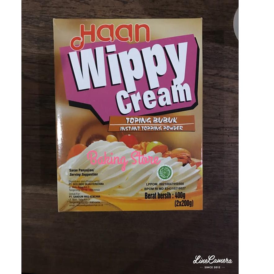 

2020 Promo Gila Haan Wippy Cream - Whipped Cream 400gr x86☽