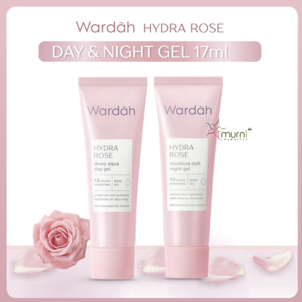 WARDAH HYDRA ROSE MOISTURE RICH NIGHT GEL 17ML