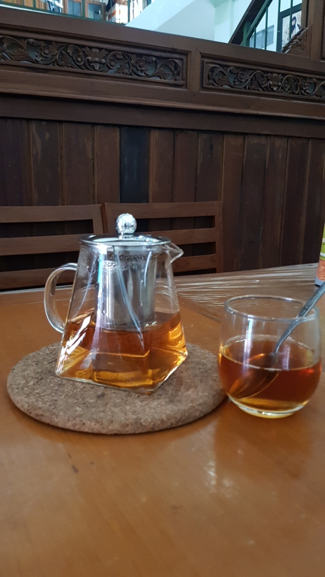 Teko Teh Kaca Dengan Saringan Tea Teh Teko Pitcher Teh Chinese Teapot Maker