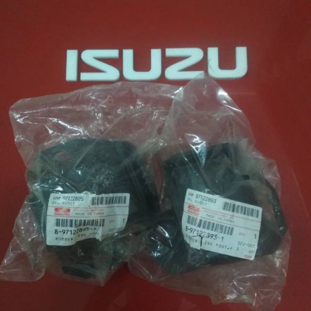 Pangkon mesin/engine mounting/rubber support Elf NKR/NMR71 original Isuzu , kualitas terjamin , baru
